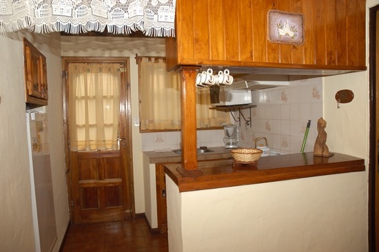 cabaña 1 y 2 cocina