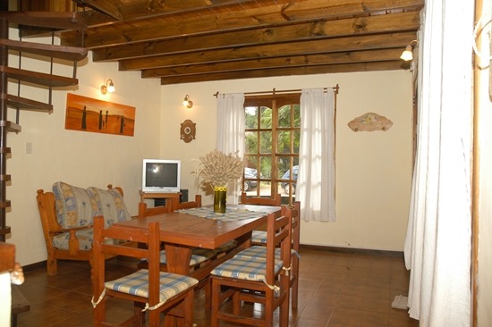 cabaña 1 y 2 living